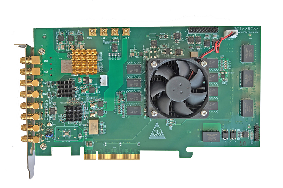 3G/5G/10G数据采集卡PCIe3628发布